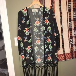 Floral cover up